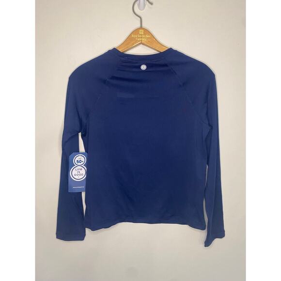 NWT Kids Life Is Good Dark Blue Rash Guard Swim Shirt Size XL Beach Swim - Picture 5 of 13